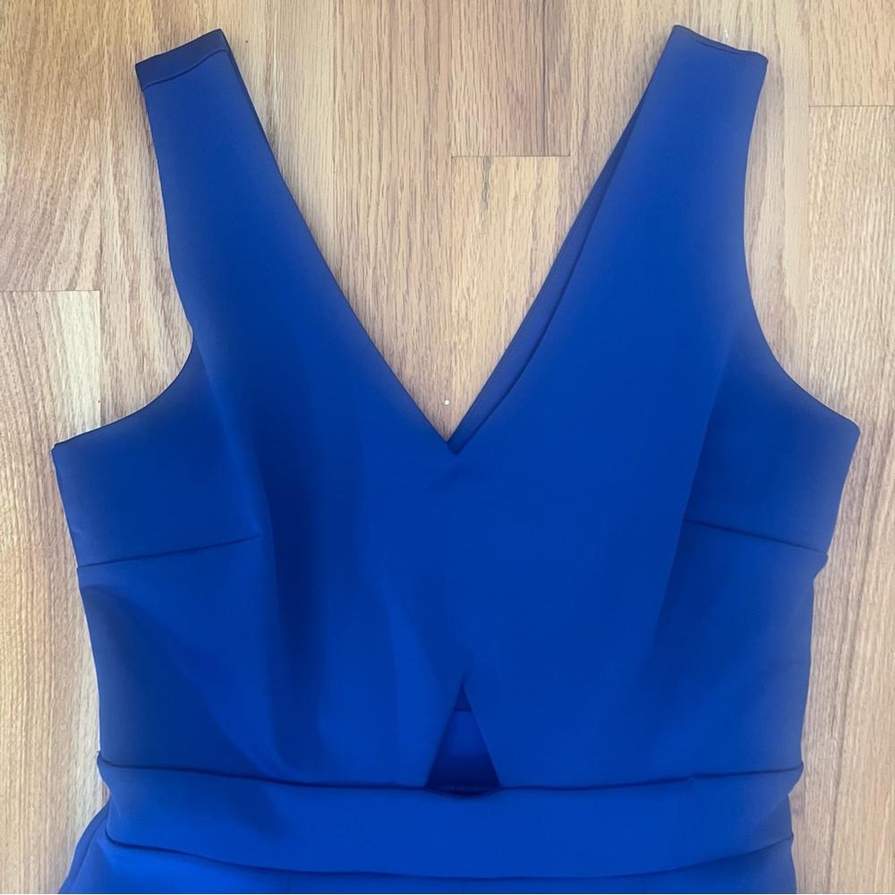 💙 Kalijati Royal Blue Pleated Mini Dress (Size M) - Picture 2 of 8
